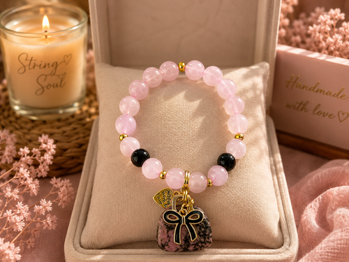 Blushing Noir Bracelet