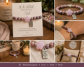 "It Is Well With My Soul" Pink Zebra Jasper Bracelet