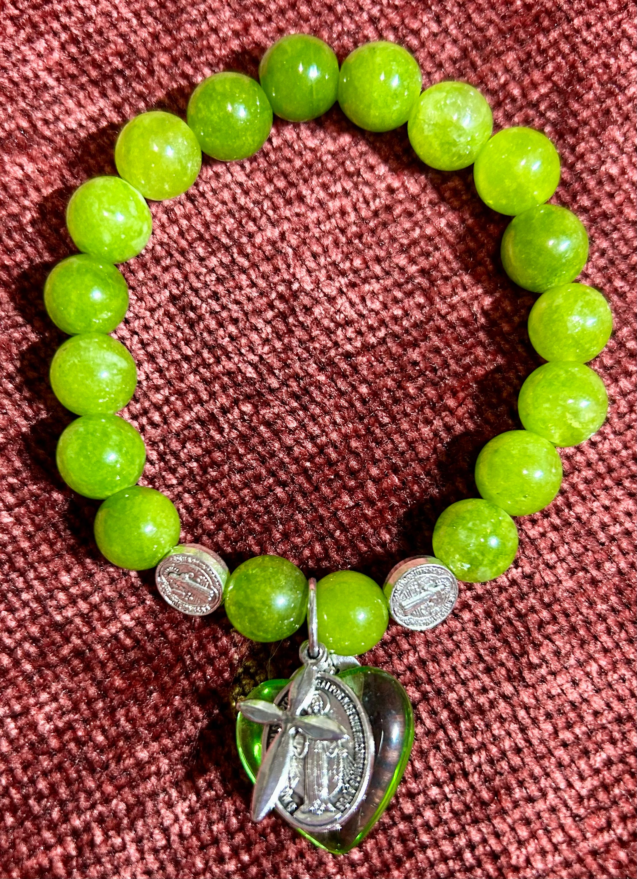Green Peridot Bracelet