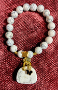 White Howlite Bracelet