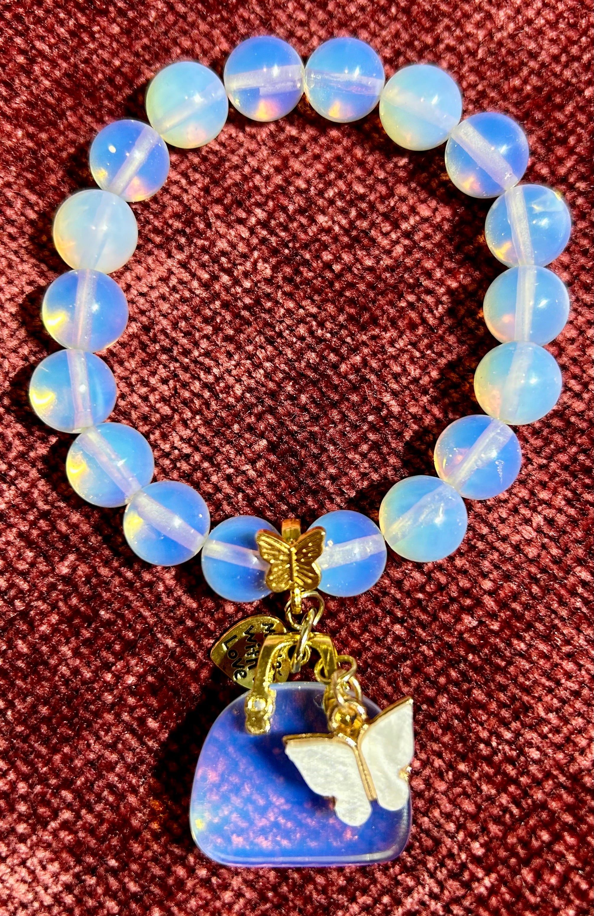 White Opal Bracelet