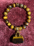 Tiger's Eye Gemstone Bracelet