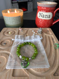 The Signature Bracelet-Green Peridot Birthstone Bracelet