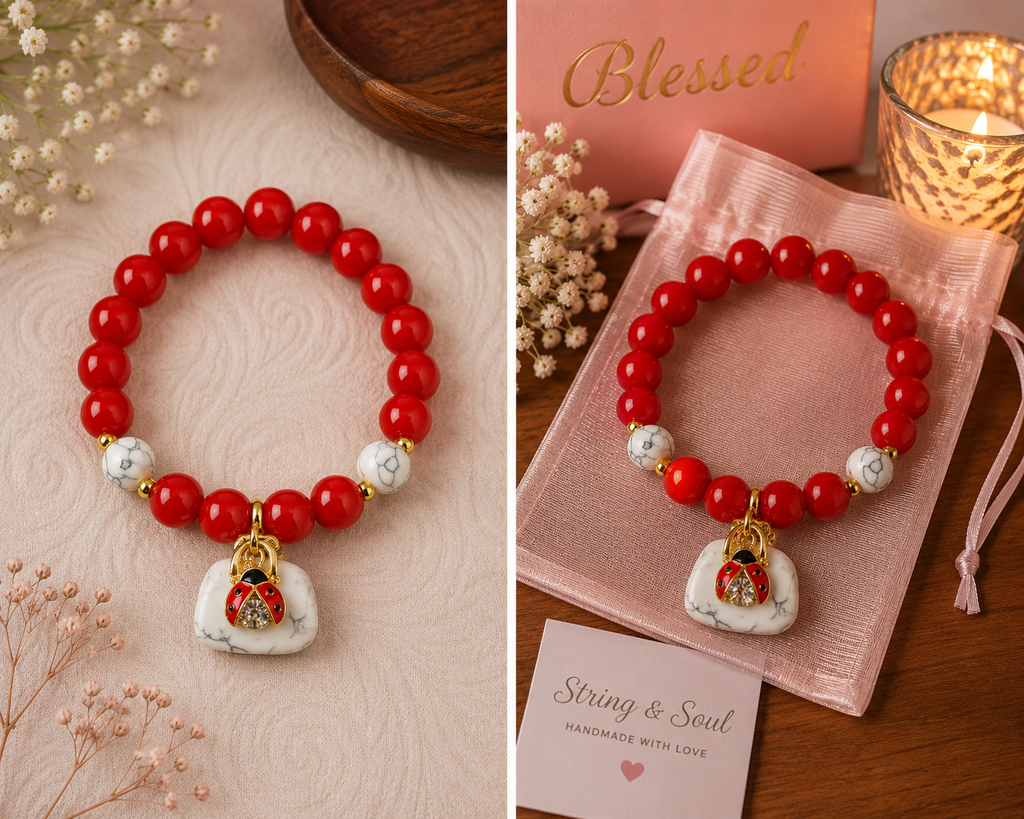 Ladybug Love Bracelet