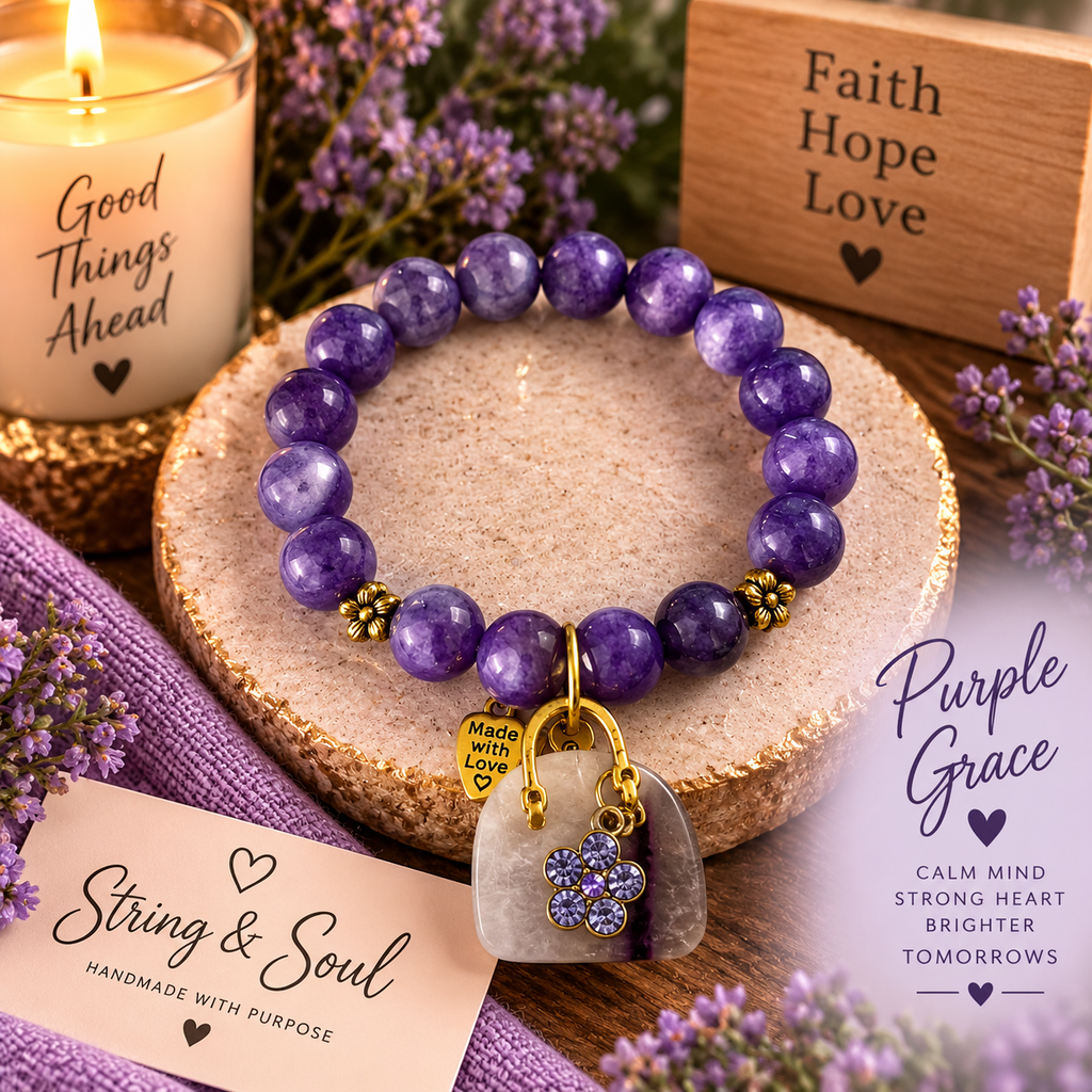 Lavender Grace Bracelet