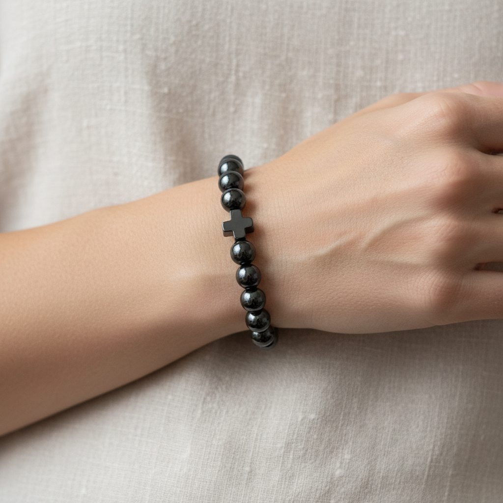 Black Hematite Wrist
