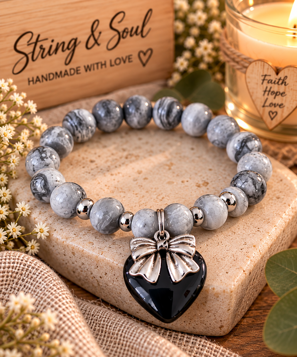 Strength & Grace – Map Stone Bracelet