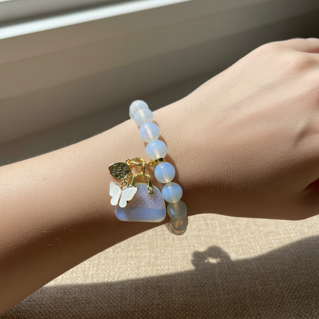 White Opal Wrist